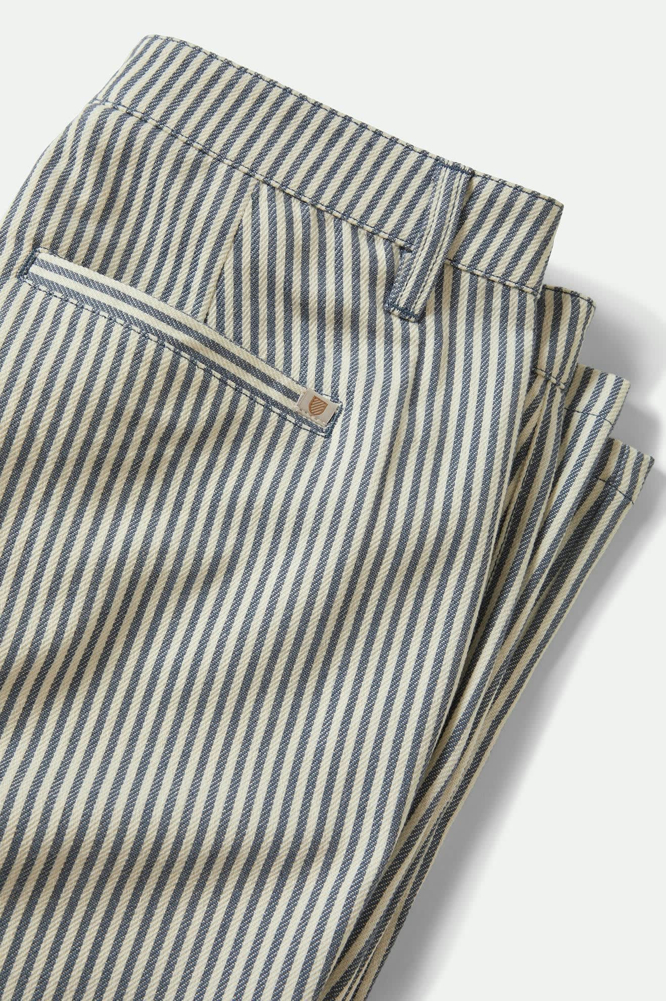 Bedford Pant - Azure Blue Pinstripe - Image 12