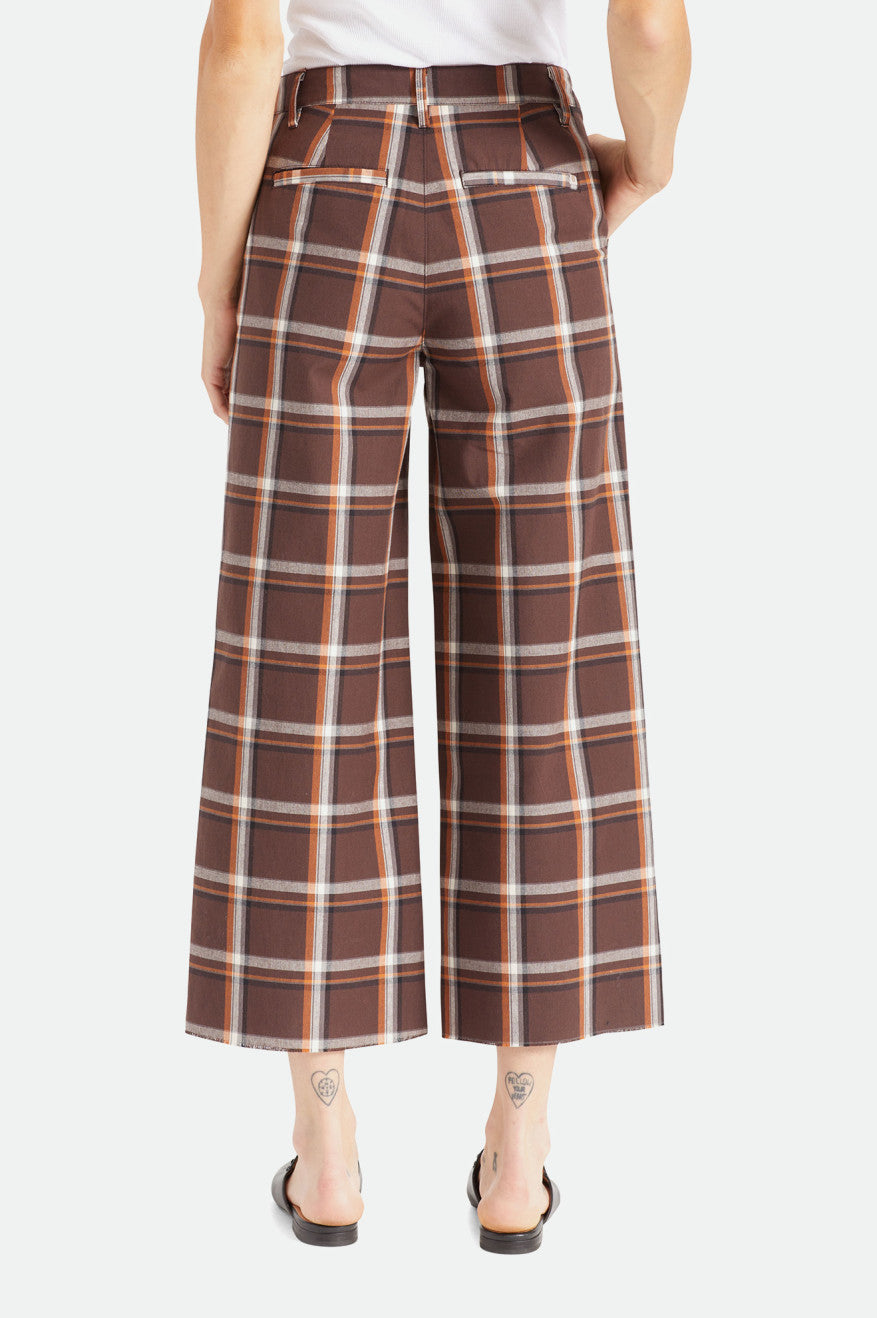 Victory Wide Leg Pant - Seal Brown - Image 4