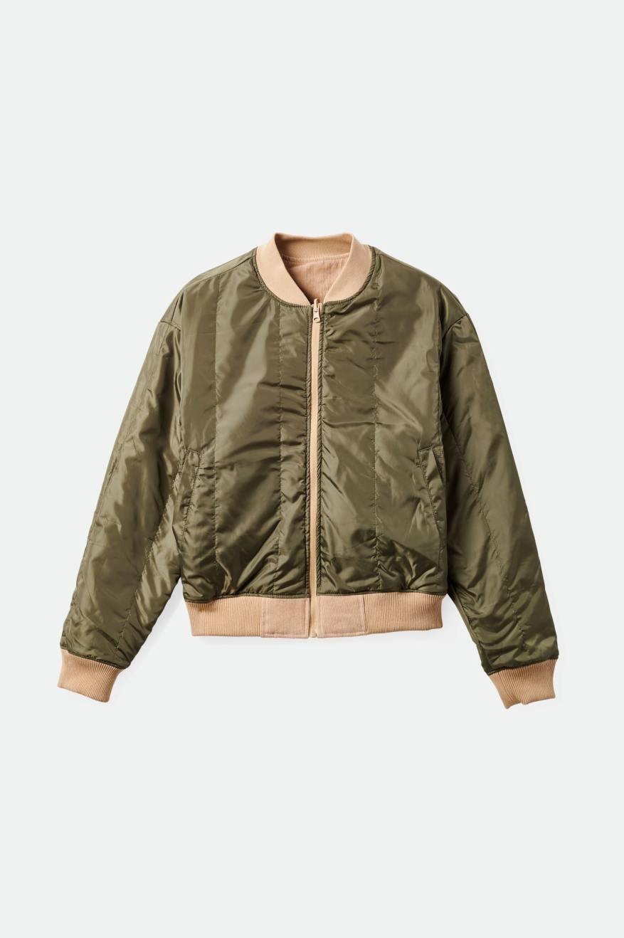 Utopia Reversible Bomber Jacket - Sesame - Image 3